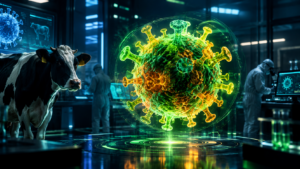 futuristic laboratory