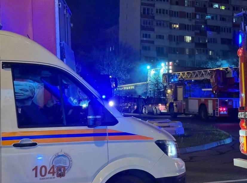 Пожар Москва